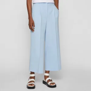 Damespantalon Boss Tayamana2 in Lichtblauw