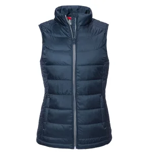 Russell Dames/Dames Nano Gewatteerde Bodywarmer (Franse marine)