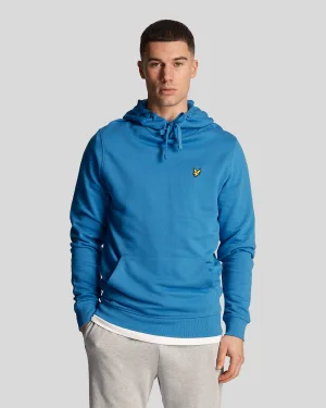 Men’s Lyle And Scott Pullover Hoodie in Blue
