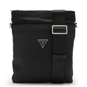Guess Certosa – heren  Crossbody Tas van Kunstleer – Zwart