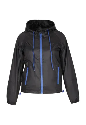 Mymo Jas Dames Zwart koningsblauw