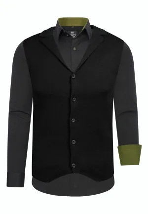 Shirt met vest set van 2
