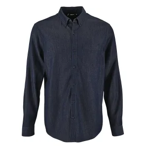 SOLS Heren Barry Denim Shirt met lange mouwen (Denim Brut)