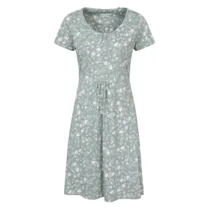 Mountain Warehouse Dames/Dames Essentials Lora Floral Skater Dress (Lichtgroen)