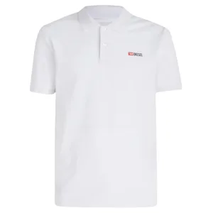 Diesel T-Smith-Div wit poloshirt