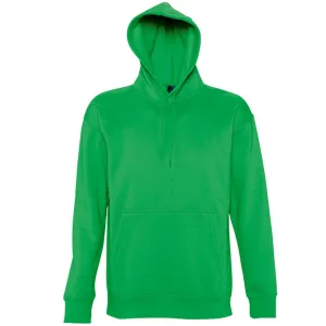 SOLS Slam Unisex Hooded Sweatshirt / Hoodie (Kelly Groen)