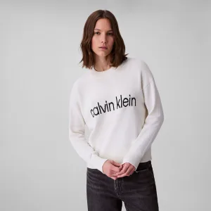 Calvin Klein Gebreide trui Cotton Graphic Pullover