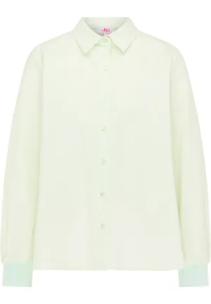 Mymo Blouse Dames licht mint