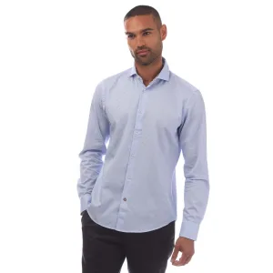 Heren Boss C-Hal Shirt in Blauw