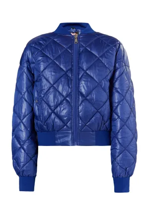 Mymo Gewatteerde blouson Dames KONING BLAUW