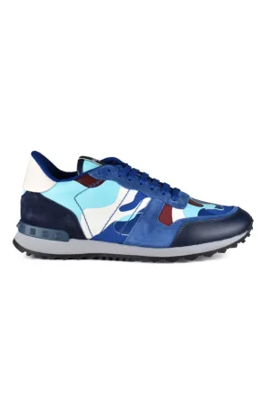 Valentino Garavani Sneakers Rockrunner Blauw