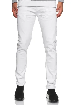 Jeansbroek “MELVIN” slim fit katoen stretch