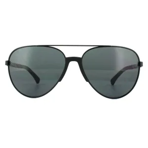 Emporio Armani Zonnebril 2059 320387 Mat Zwart Grijs