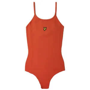 Lyle & Scott Classics Oranje Vrouwen Bodysuit