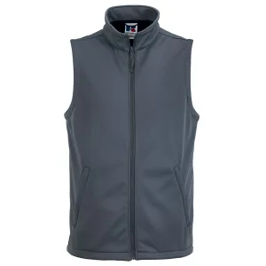 Russell Heren Slim Softshell Gilet (Konvooi Grijs)