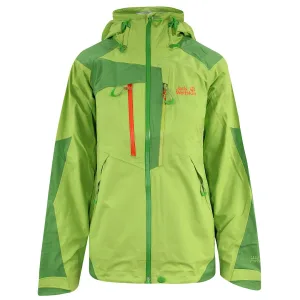 Jack Wolfskin Hyproof Alpine Trek Dames Groen Jasje
