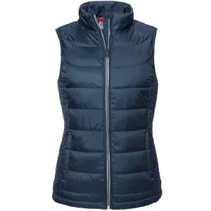 Russell Vrouwen/dames Nano Gewatteerde Bodywarmer (Franse marine)