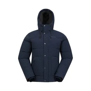 Mountain Warehouse Heren Manta gewatteerd jack (Marine)