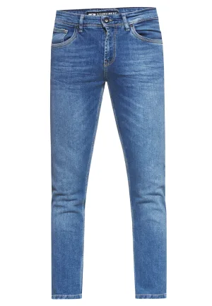 Jeansbroek “MELVIN” slim fit katoen stretch