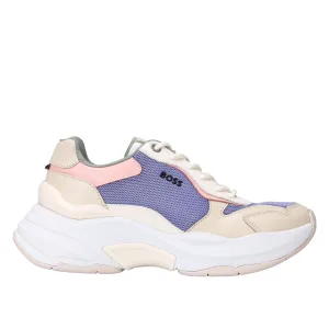 Dames Boss Noa Chunky Running Trainers in paars