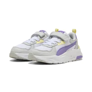 Puma Trinity Lite AC+ meisjes sneakers grijs paars –