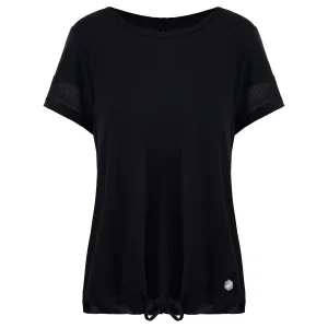 Asics Logo Dames Zwart T-Shirt
