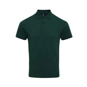 Premier Heren Coolchecker Plus Piqu Polo Shirt (Fles groen)