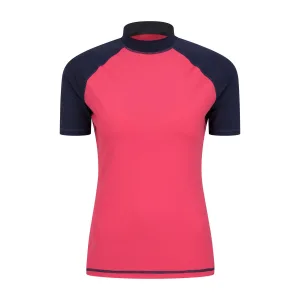 Mountain Warehouse Dames/Dames UV-beschermende Rash Guard (Koraal)