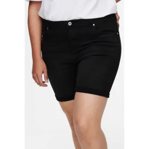 ONLY CARMAKOMA short CARLAOLA zwart