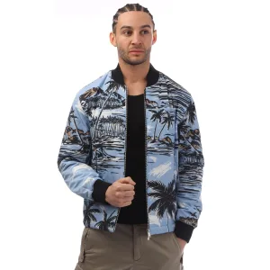 Heren Boss Clovis Jacket in Blauw