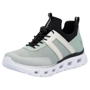 RIEKER Sport Slip-on sneakers Chunky slipper, vrijetijdsschoen in vegan verwerking