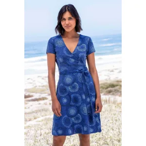 Mountain Warehouse Dames/Dames Santorini Daisy Jersey UV-beschermende jurk (Indigo)