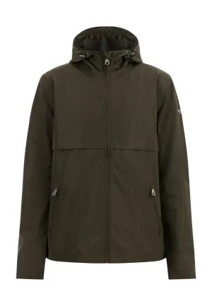 Dreimaster overgangsjasje Heren militaire olijf