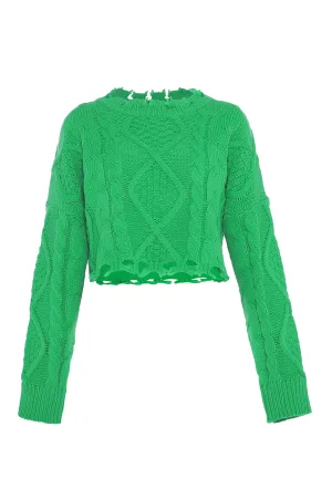 Mymo Gebreide trui Dames groente