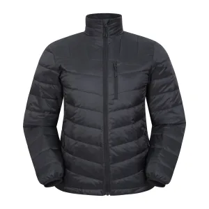 Mountain Warehouse Heren Trail Extreme donsjack (Jet Zwart)
