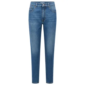 Dames Baas Modern Mom 2.0 Jeans in Blauw