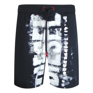 Diesel BMBX-POWEL Zwarte Strandshorts