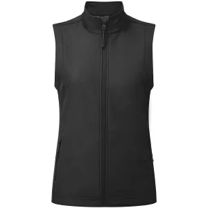 Premier Dames/Dames Windchecker Gilet (Zwart)