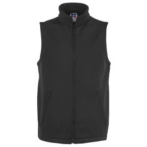Russell Heren Smart Softshell Gilet Jacket (Zwart)