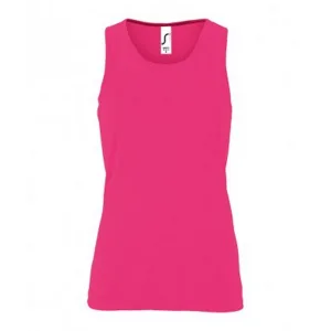 SOLS Dames/dames Sportieve Performance Sleeveless Tank Top (Neonroze)