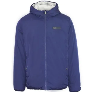 Plein Sport Patch Logo Omkeerbaar marineblauw jack