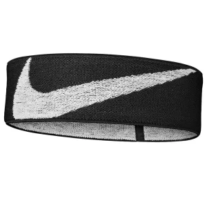 Nike Gebreide hoofdband met logo (Zwart/Grijs)