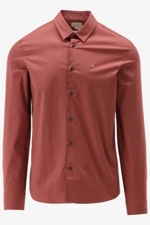 Calvin klein casual shirt poplin stretch slim
