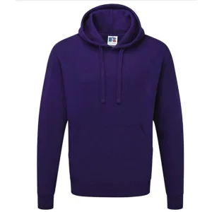 Russell Kleuren Heren Hooded Sweatshirt / Hoodie (Paars)
