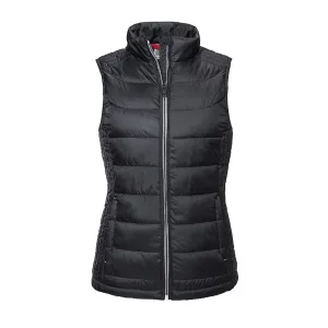 Russell Vrouwen/dames Nano Gewatteerde Bodywarmer (Zwart)