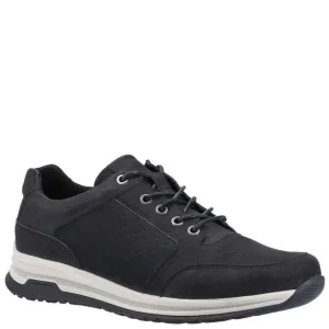 Hush Puppies Heren Joseph Nubuck Sportschoenen (Zwart/Wit)