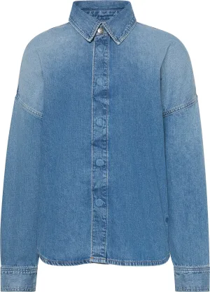 Calvin Klein Overhemdblouse RLXD LNN DNM SHRT DY