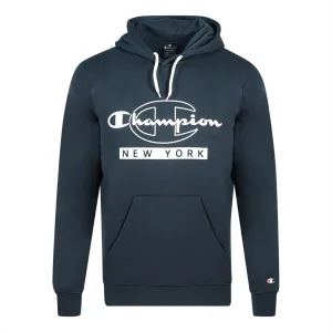 Champion New York-logo marineblauwe hoodie