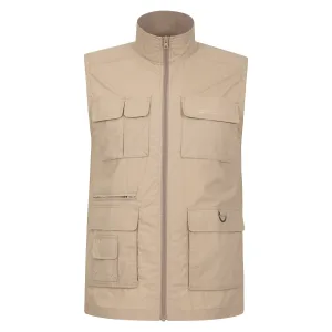Mountain Warehouse Heren Trek II Gilet (Beige)