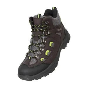 Mountain Warehouse Heren Adventurer Waterdichte Wandelschoenen (Zwart)